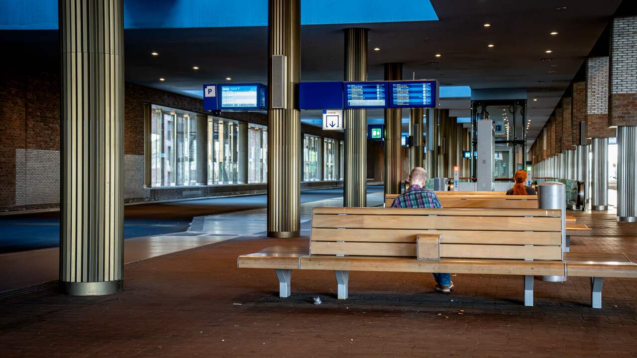 Foto bij Lege stations vanwege ov-staking, geen drukkere spits op de weg