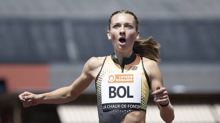 Femke Bol verbetert vlak voor Spelen haar Europees record op 400 meter