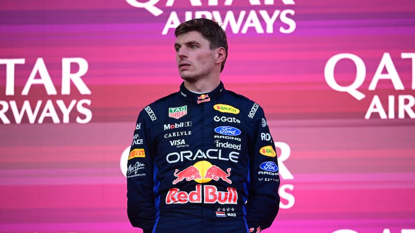 Foto bij Kans groot dat race in Bakoe laatste mogelijkheid op zege was voor Verstappen