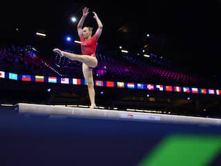 Sanne Wevers plaatst zich niet voor balkfinale bij afscheid op WK turnen