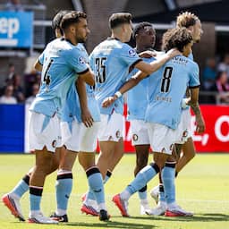 Feyenoord boekt nipte zege in derby tegen Sparta door goal aanvoerder Valente