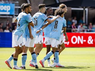 Feyenoord boekt nipte zege in derby tegen Sparta door goal aanvoerder Valente