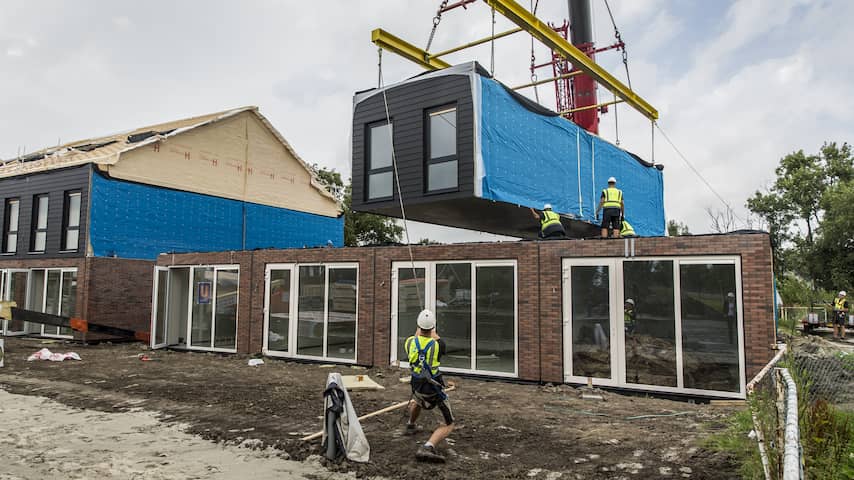 Lossen prefabwoningen het woningtekort op? 'Het is zeker goedkoper'