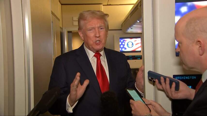 Trump over aanval op Sumy: 'Ze hebben een fout gemaakt'