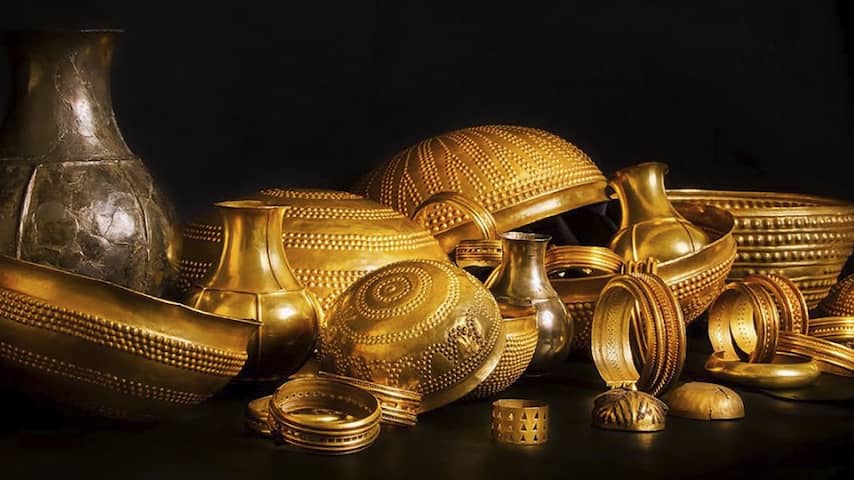 Gouden schat uit bronzen tijdperk in vier minuten uit Spaans museum gestolen