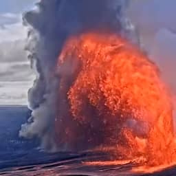 Video | Camera filmt eigen ondergang bij vulkaanuitbarsting op Hawaï