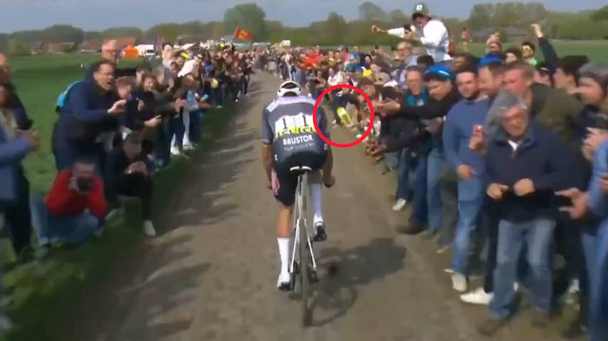 Ploeg Van der Poel doet aangifte tegen bidongooier: 'Onaanvaardbaar incident'