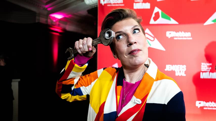Foto bij Paulien Cornelisse hield Nederlanders 'zeg maar' een spiegel voor