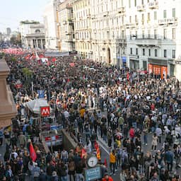 Italianen ontregelen hun land met massaprotesten tegen onderschepte Gazavloot