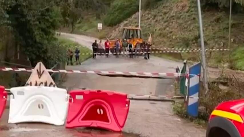 Enige brug naar Frans vakantiepark is ingestort