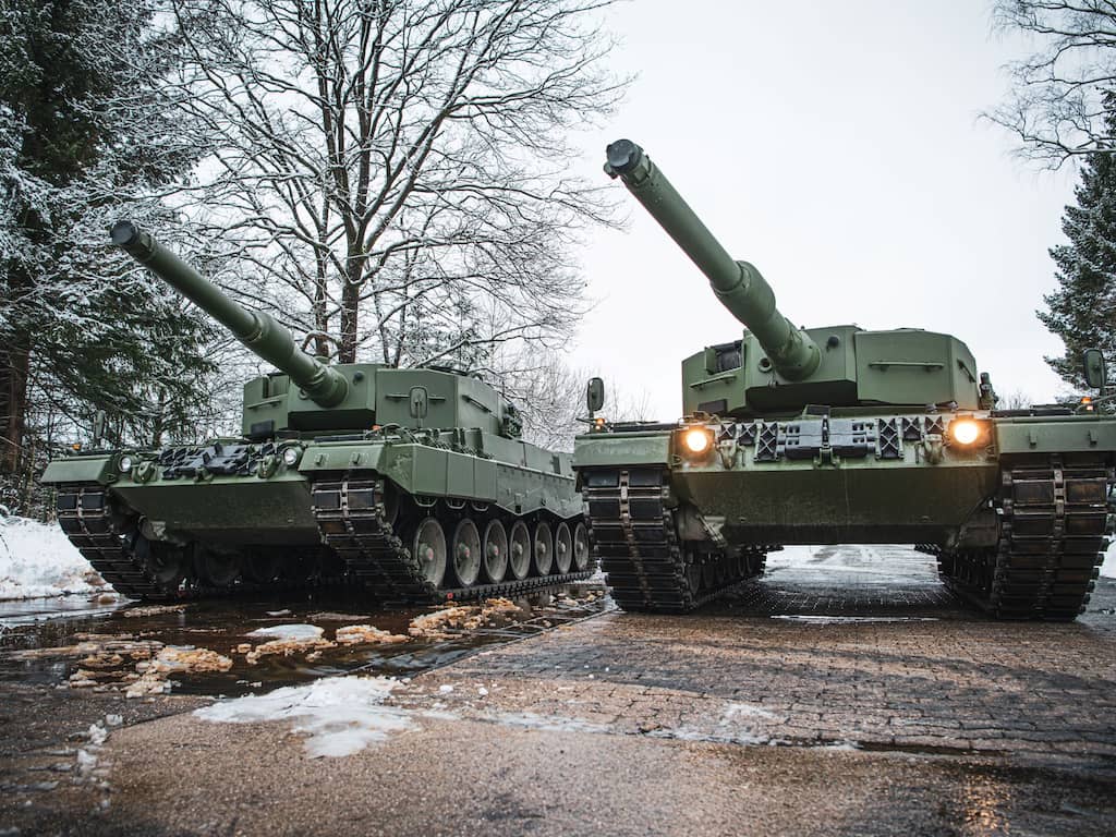 Leopard 2A4-tanks
