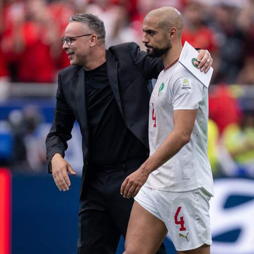 Illustratie bij: Bondscoach Marokko zegt dat Amrabat bedankte uit onvrede over speeltijd