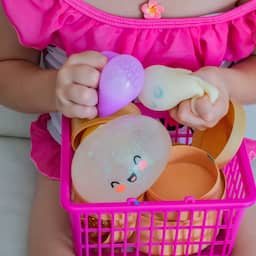 Squishy dumplings zijn niet gevaarlijk voor kinderen