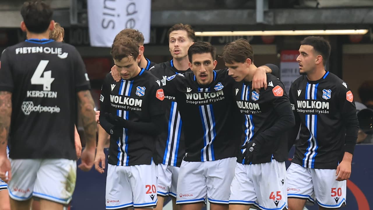 Heerenveen houdt voor het eerst de nul en wint ruim van Sparta