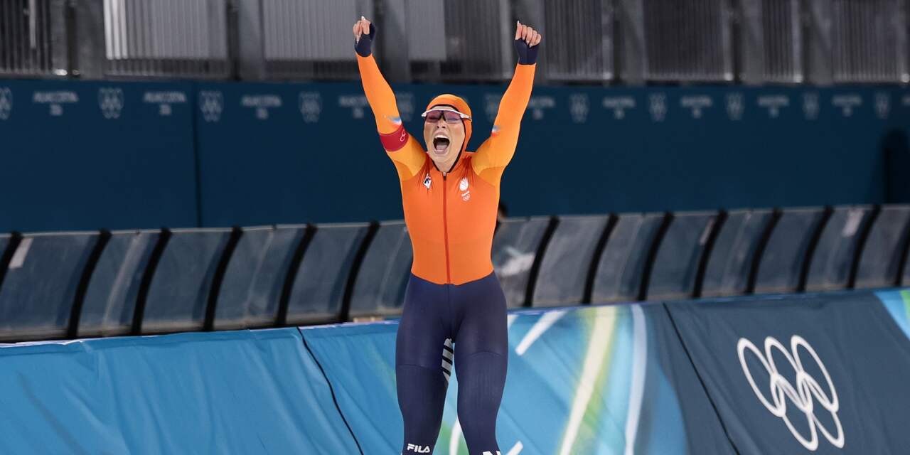 Kijk hier de hele gouden race van Jutta Leerdam op de 1.000 meter