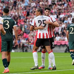 Twee goals Pepi én fout Olij bij zege PSV op FC Eindhoven in laatste oefenduel