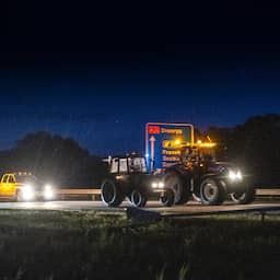 Toch geen boetes voor boeren die op A31 reden: 'Onduidelijk wie wat heeft gedaan'