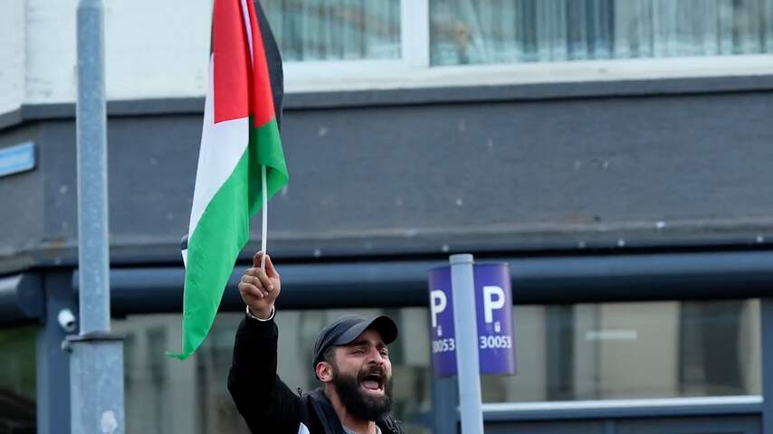 Honderd pro-Palestijnse demonstranten in Utrecht aangehouden