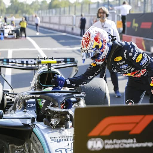 Illustratie bij: Verstappen cynisch na podium in Monza: 'Blijkbaar hebben we de snelste motor'