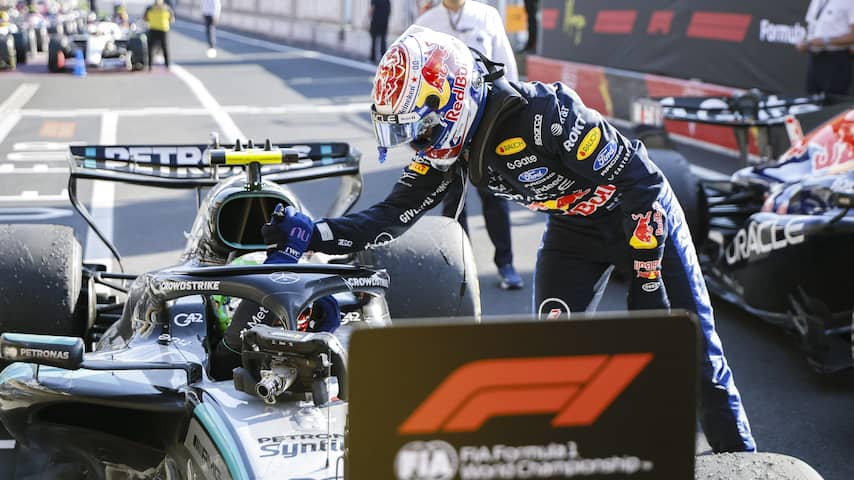 Verstappen cynisch na podium in Monza: 'Blijkbaar hebben we de snelste motor'