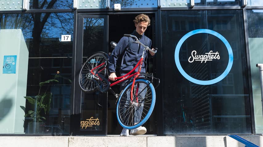 Swapfiets spoort meer gestolen fietsen op, maar maakt nog steeds verlies
