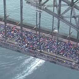 Video | Tienduizenden Australiërs lopen pro-Palestijnse mars in Sydney