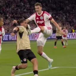 Excelsior wilde penalty tegen Ajax na 'trap in gezicht': 'Bloed aan overgehouden'