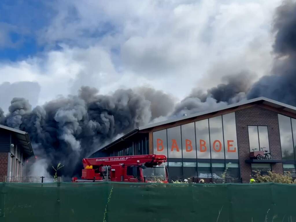 Overslaan van grote brand in Amersfoort naar hoofdkantoor Babboe voorkomen