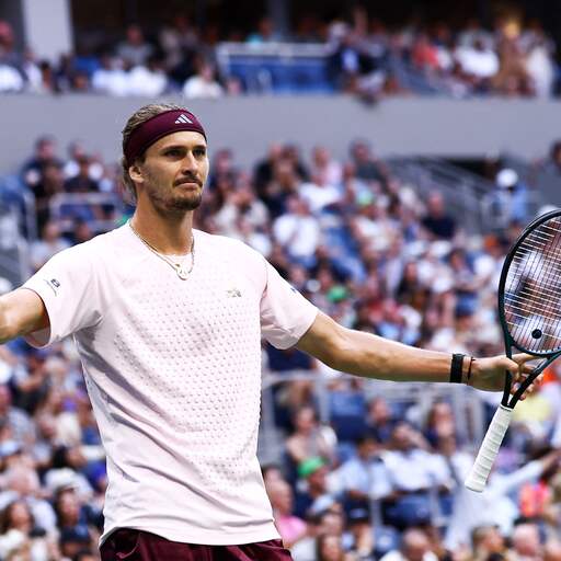 Illustratie bij: Zverev verslaat Khachanov en haalt op US Open derde Grand Slam-finale op rij
