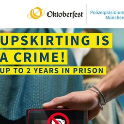 Fietsbroek voor vrouwen op Oktoberfest om opnames onder rok te voorkomen
