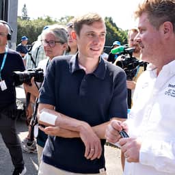 Revaliderende Vingegaard komt dit jaar niet meer in actie na val in Tour de France