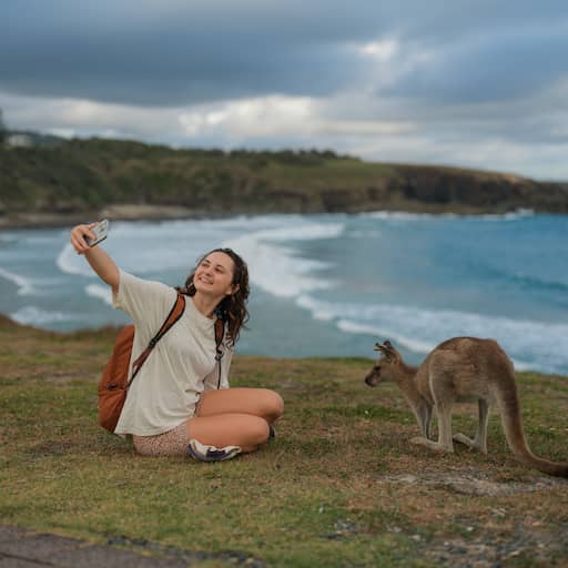 Illustratie bij: Australië hervormt immigratiebeleid: backpacker moet gaan loten