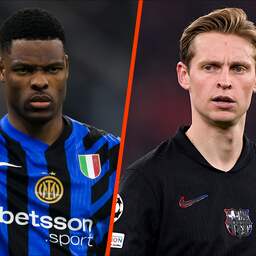 Slecht nieuws voor Oranje: Dumfries valt uit bij Inter, De Jong raakt ziek