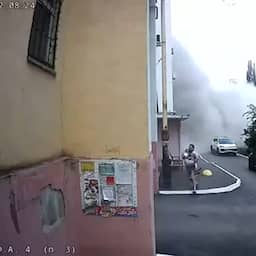 Video | Gasexplosie legt Russisch flatgebouw in puin