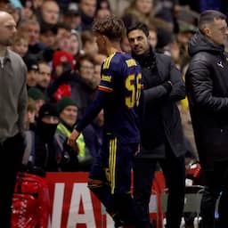 Arsenal-coach Arteta verklaart boze reactie op rood 16-jarige: 'Is geen Disneyland'