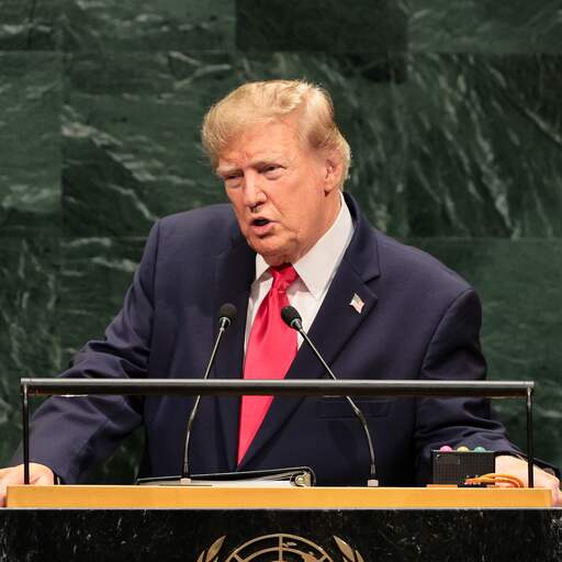Illustratie bij: Trump haalt opnieuw uit naar ICC tijdens VN-vergadering: 'Schurkenorganisatie'