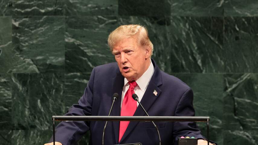 Foto bij Trump haalt uit naar 'schurken' in ICC en roept leden op zich terug te trekken