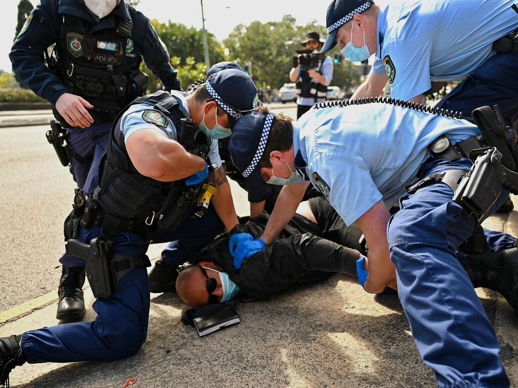 Zeker 250 arrestaties in Australië na omvangrijke protesten tegen lockdowns