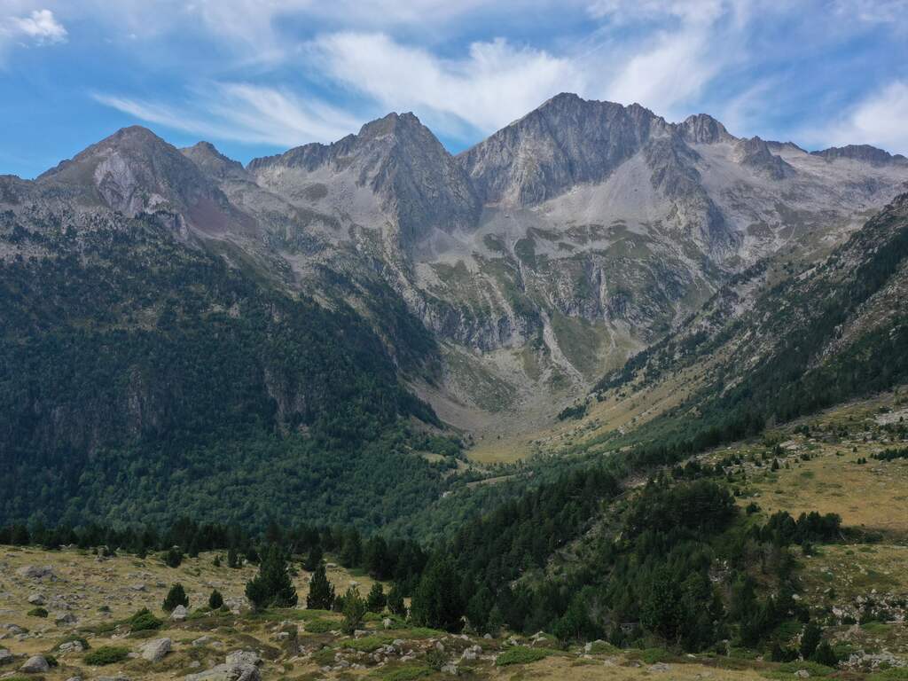 De Pyreneeën vanaf Vall d'aran