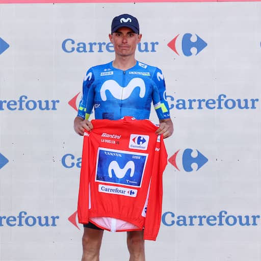 Mas wil rode trui in Vuelta nog niet aantrekken uit respect voor uitvaller Pogacar
