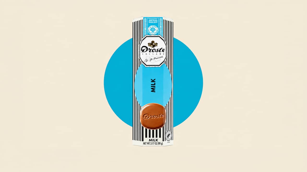 Foto bij De ronde Droste-chocolaatjes komen terug in de Nederlandse schappen