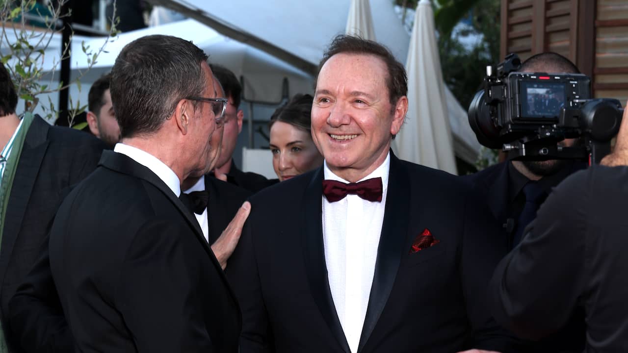 Kevin Spacey in Cannes: ‘Het is heel fijn om weer terug te zijn’