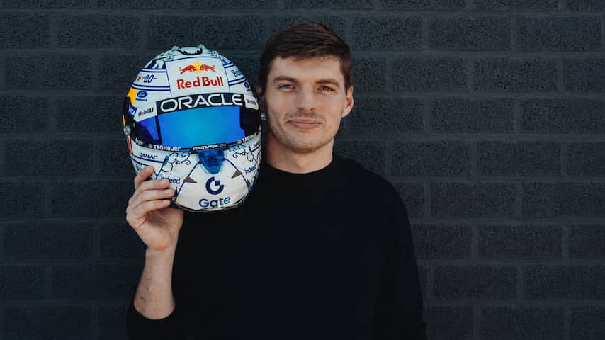 Verstappen rijdt laatste Grand Prix van Nederland met Delfts blauwe helm