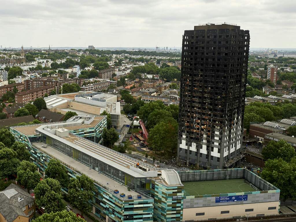 Grenfell Tower in Londen moet worden gesloopt uit veiligheidsoverwegingen