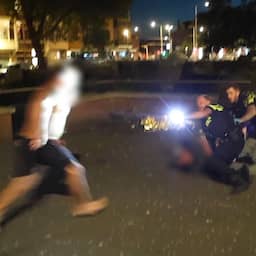 Video | Zwempartij in Den Haag mondt uit in vechtpartij met politie