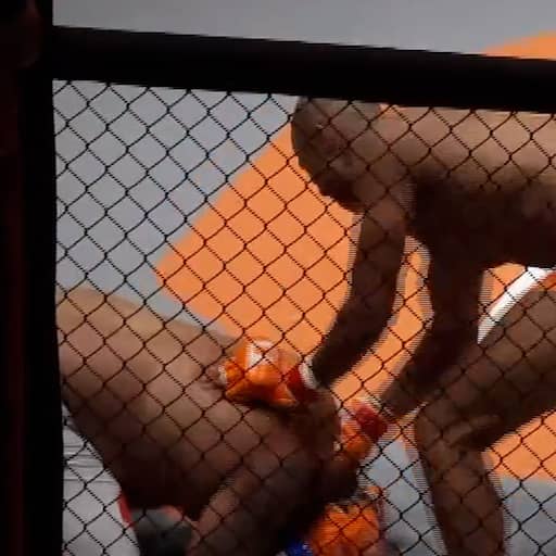 Illustratie bij: Video | Rigters slaat tegenstander na 45 seconden knock-out bij MMA-debuut