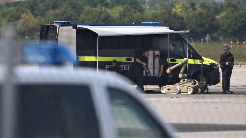 Drone die op luchthaven Leipzig is gevonden was voorzien van explosief