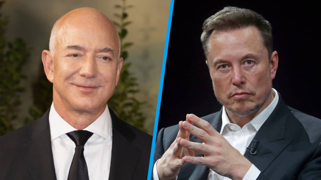 Jeff Bezos passeert Elon Musk als rijkste persoon op aarde | Economie