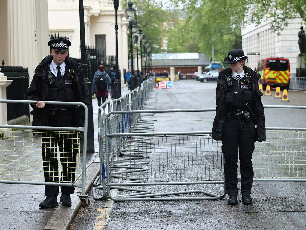 Beladen Oekraïnetop in Londen op lager niveau door Amerikaanse afzeggingen