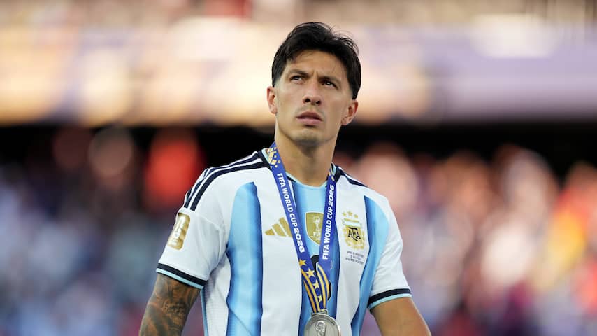 Lisandro Martínez ontkent onsportiviteit Argentinië na WK-finale: 'Haatzaaierij'